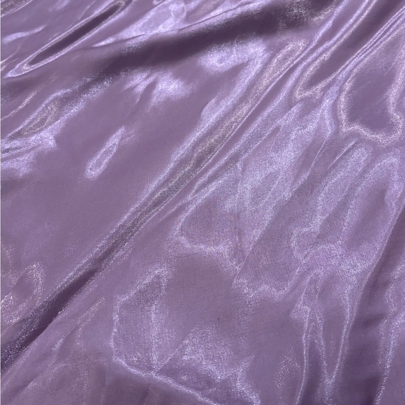 Long Formal Plus Sized Purple Dress and Matching Blazer 24 W Petite - Picture 2 of 4